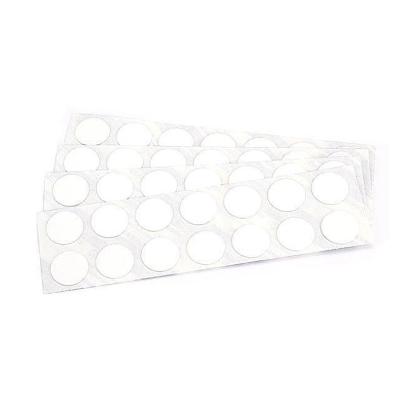 Peel & Stick PVC Screw Caps - 9/16" Diameter - White - 260 Piece